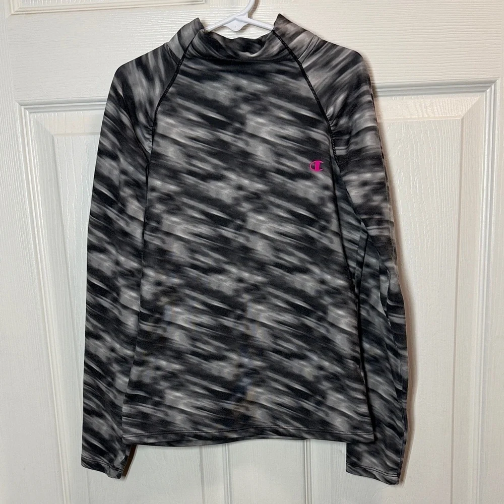 Girls Champion Cold Gear Mock Neck Long Sleeve
